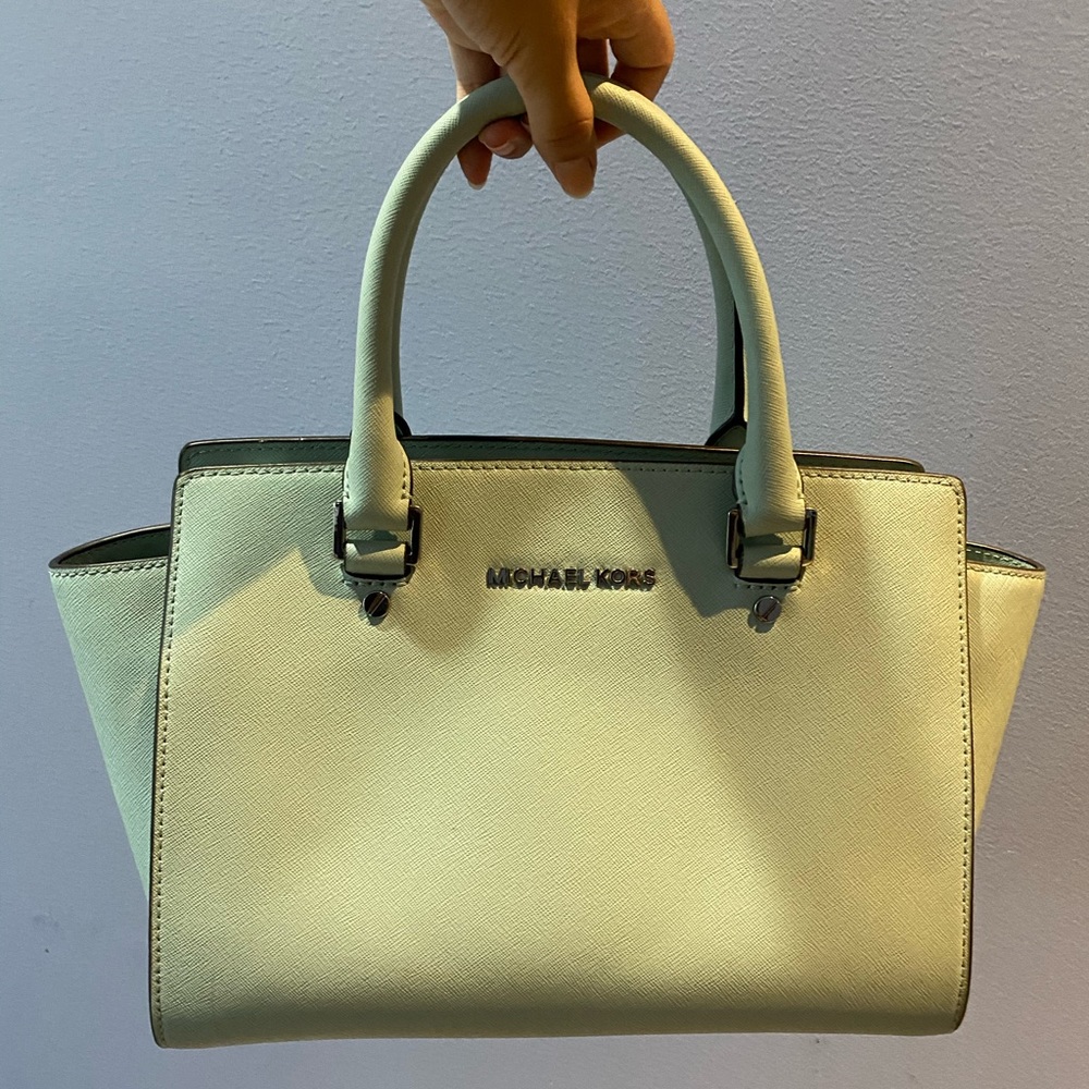 Mint Green Michael Kors Handbag, Lightly Used